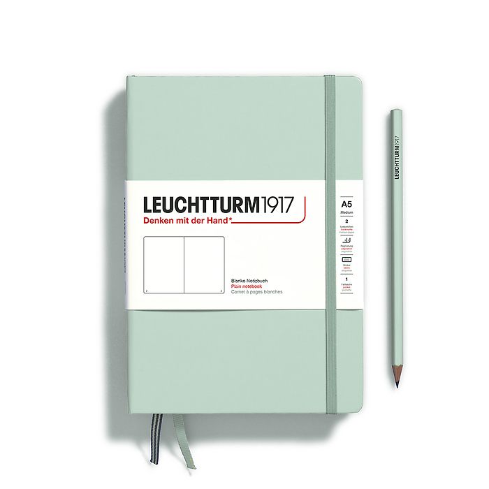 CAIET A5 VELIN COPERTA RIGIDA VERDE MENTA LEUCHTTURM CAIET A5 VELIN COPERTA RIGIDA VERDE MENTA LEUCHTTURM